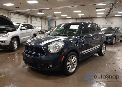 2013 Mini Countryman Cooper S из США, поврежденный, VIN WMWZC5C57DWP34377